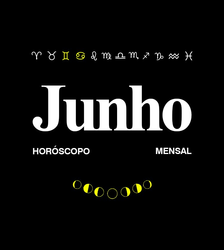 HORÓSCOPO DE JUNHO 2025