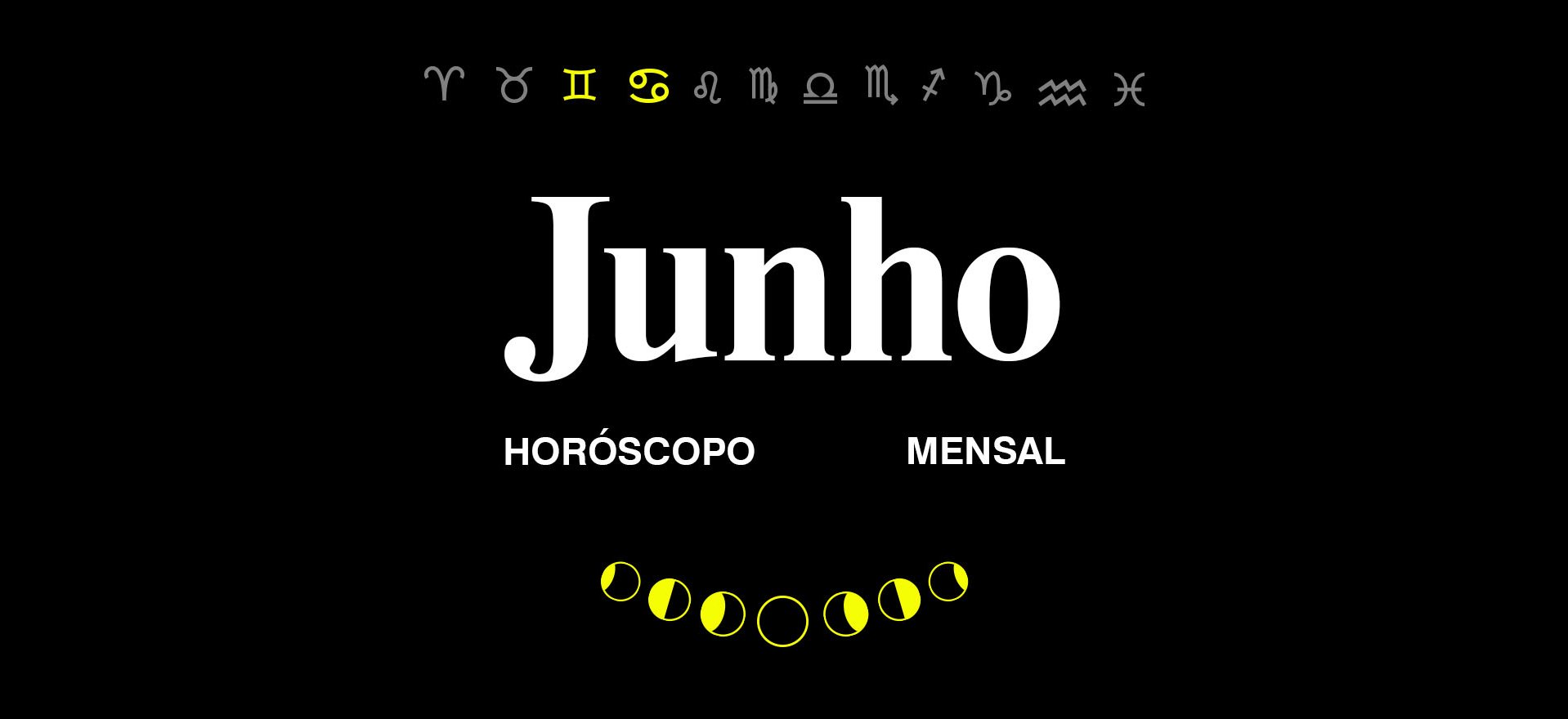 HORÓSCOPO DE JUNHO 2026