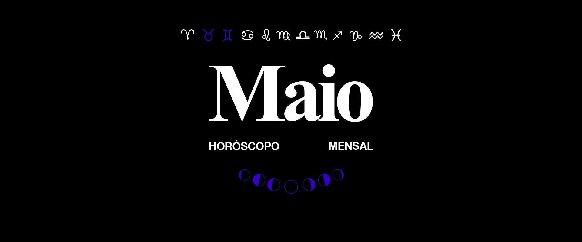 HORÓSCOPO DE MAIO 2025