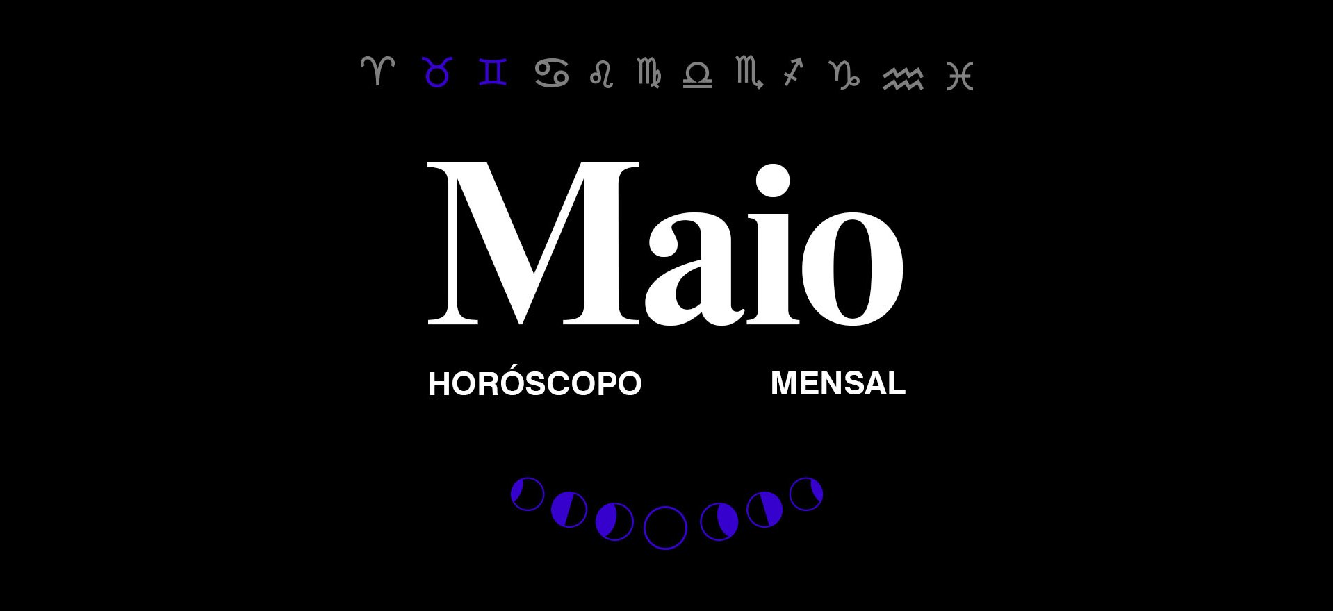 HORÓSCOPO DE MAIO 2026