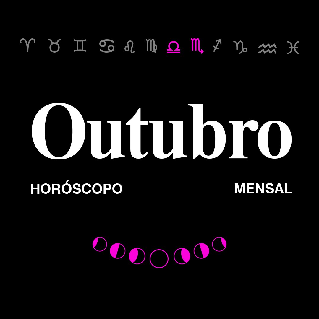 Descubra as previsões do Horóscopo de Outubro de 2025 para cada signo com a Fran da Aprendiz da Lua. Check it out!