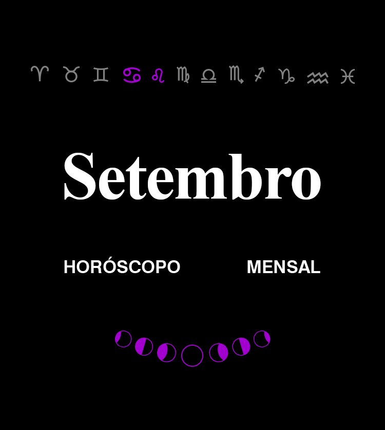 HORÓSCOPO DE SETEMBRO 2026