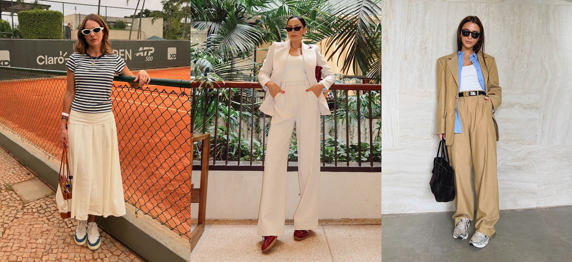 6 LOOKS ELEGANTES COM TÊNIS