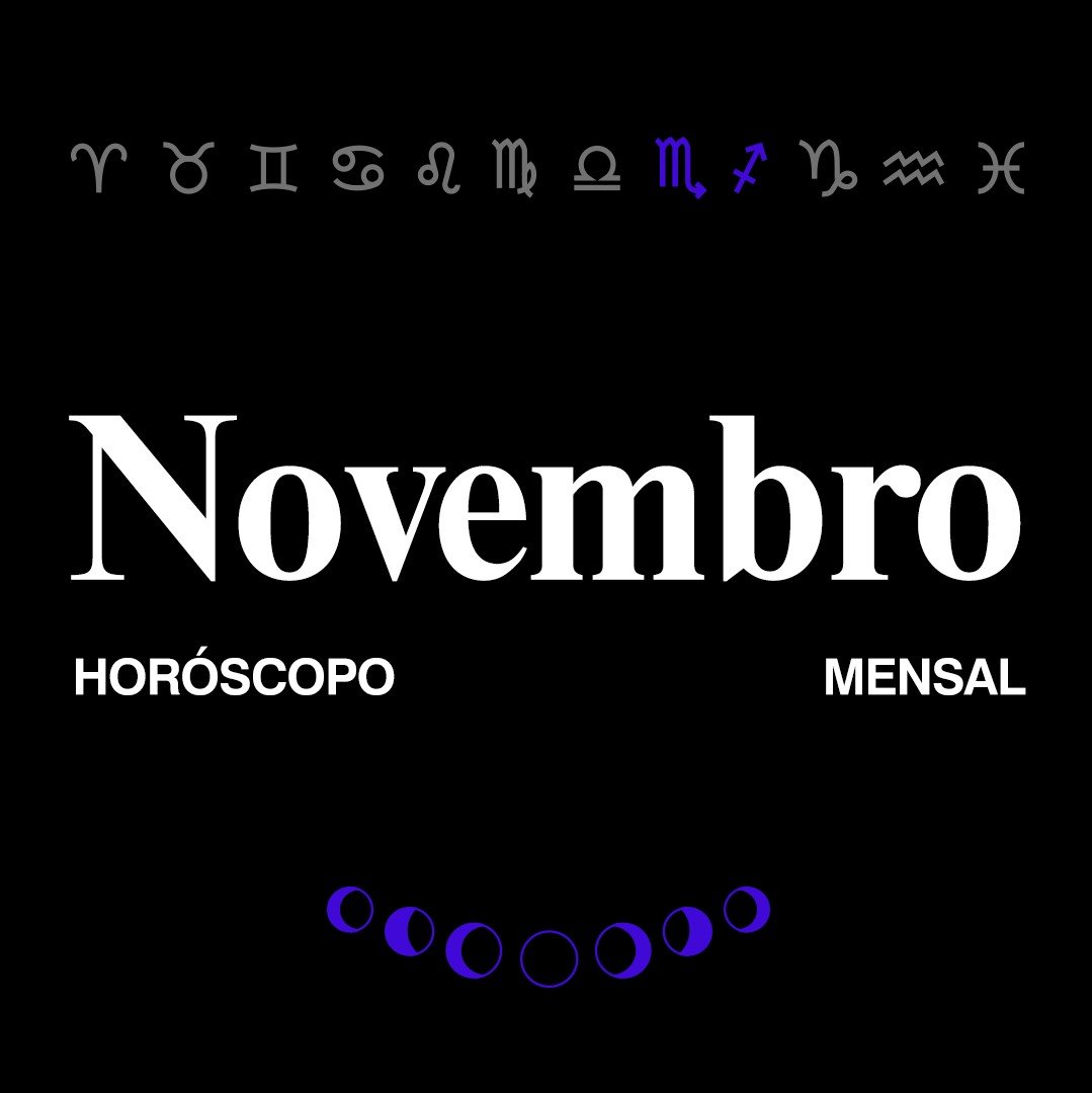 Descubra as previsões do Horóscopo de Novembro de 2024 para cada signo, com a Fran da Aprendiz da Lua. Check it out!