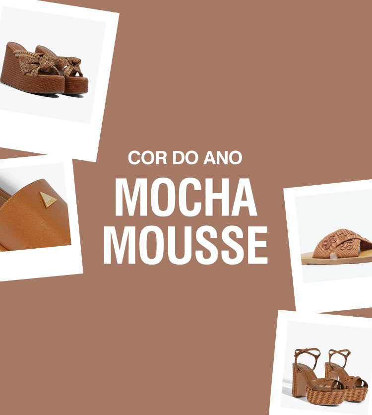 MOCHA MOUSSE É A COR DO ANO DE 2025 