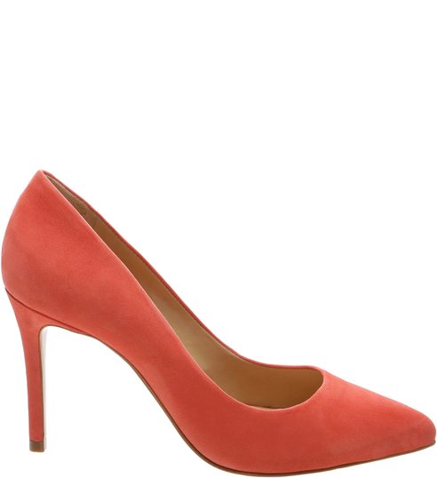 Scarpin Classic Nobuck Coral Scarpin Classic Nobuck Coral