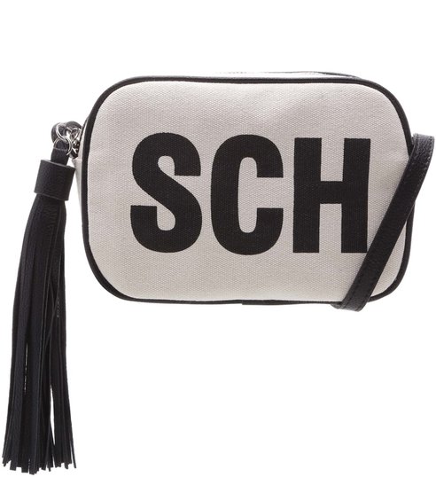 Crossbody Kate Schutz Tag Black & White Crossbody Kate Schutz Tag Black & White