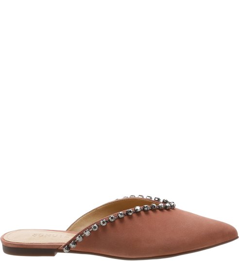 Flat Mule Neutral Glam Flat Mule Neutral Glam