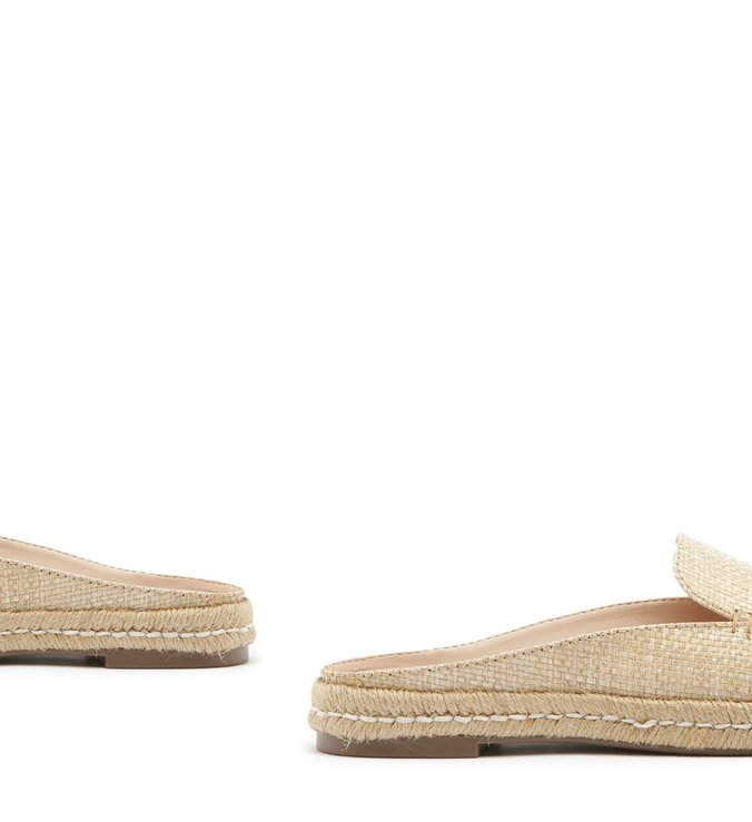 FLAT MULE RÁFIA NEUTRAL FLAT MULE RÁFIA NEUTRAL
