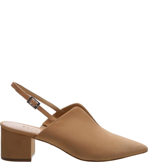 Mule Slingback Block Heel Cava Neutral Mule Slingback Block Heel Cava Neutral