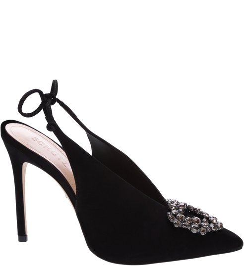 Scarpin Slingback Glam Black Scarpin Slingback Glam Black