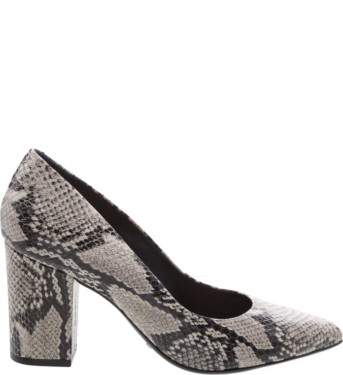 Scarpin Block Heel Python Scarpin Block Heel Python