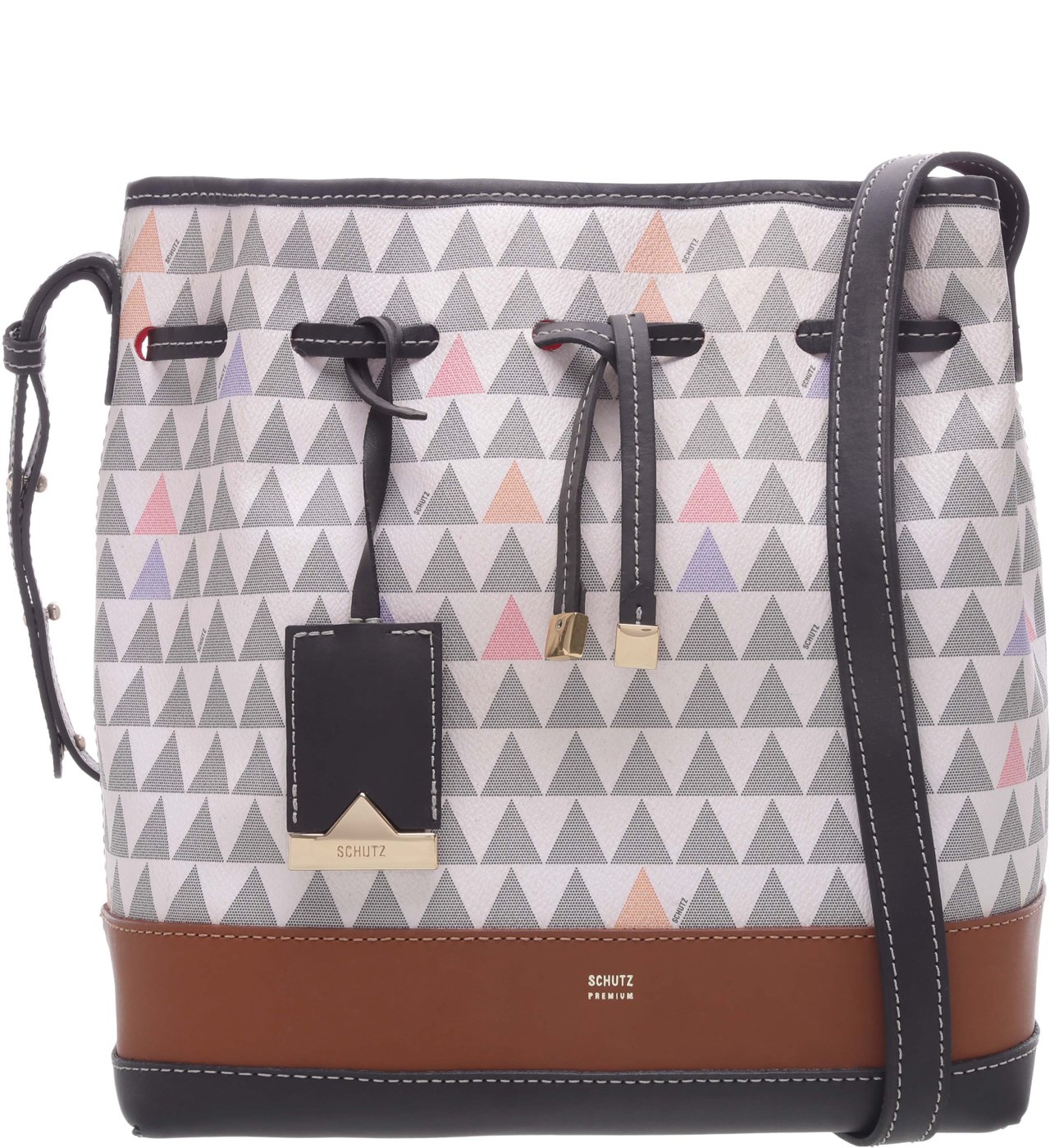 Bucket Bag Emili Triangle Pearl
