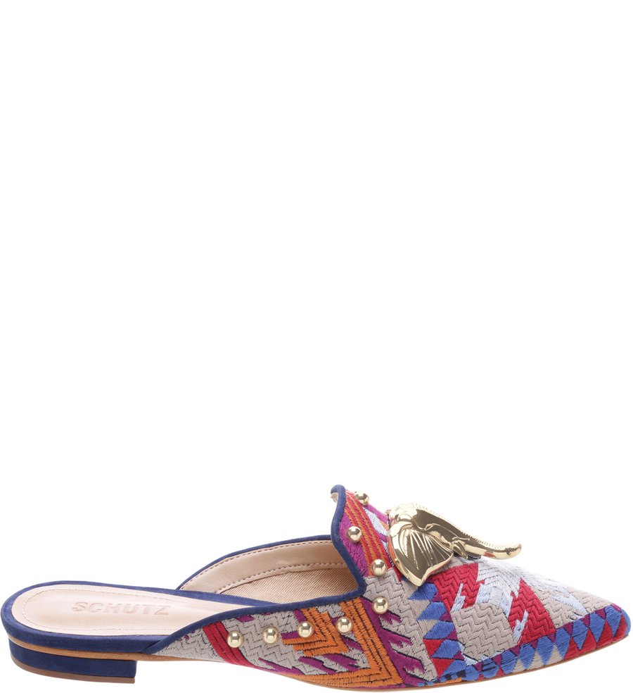 schutz adra quilted mule