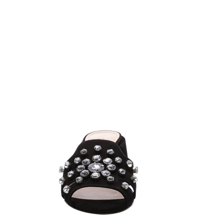 Mule Chunky Nobuck Black Mule Chunky Nobuck Black