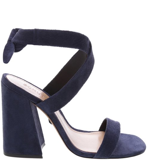 Sandália Nobuck Lace-up Blue Sandália Nobuck Lace-up Blue