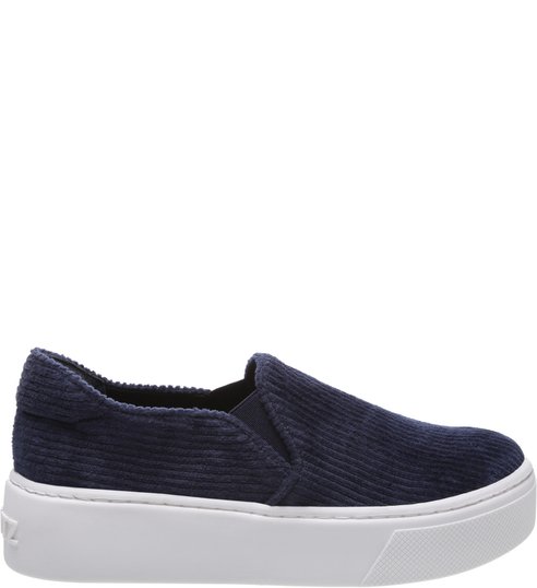 Slip On S-High Velvet Blue Slip On S-High Velvet Blue