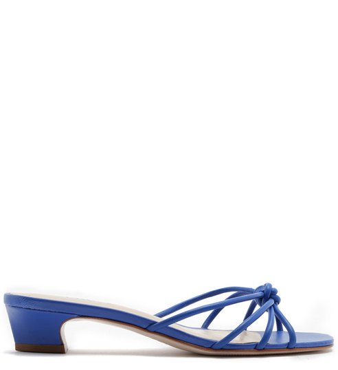 MULE STRINGS MICRO HEEL POP BLUE MULE STRINGS MICRO HEEL POP BLUE