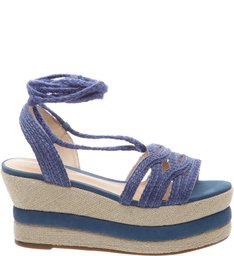 Flatform Layers Straw Jeans