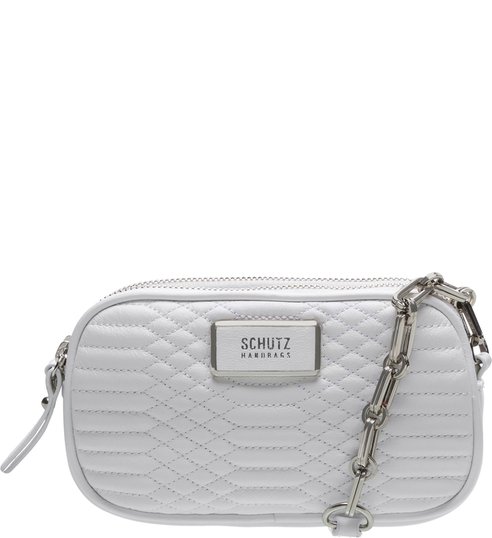 Crossbody Sthé Baguette White Crossbody Sthé Baguette White