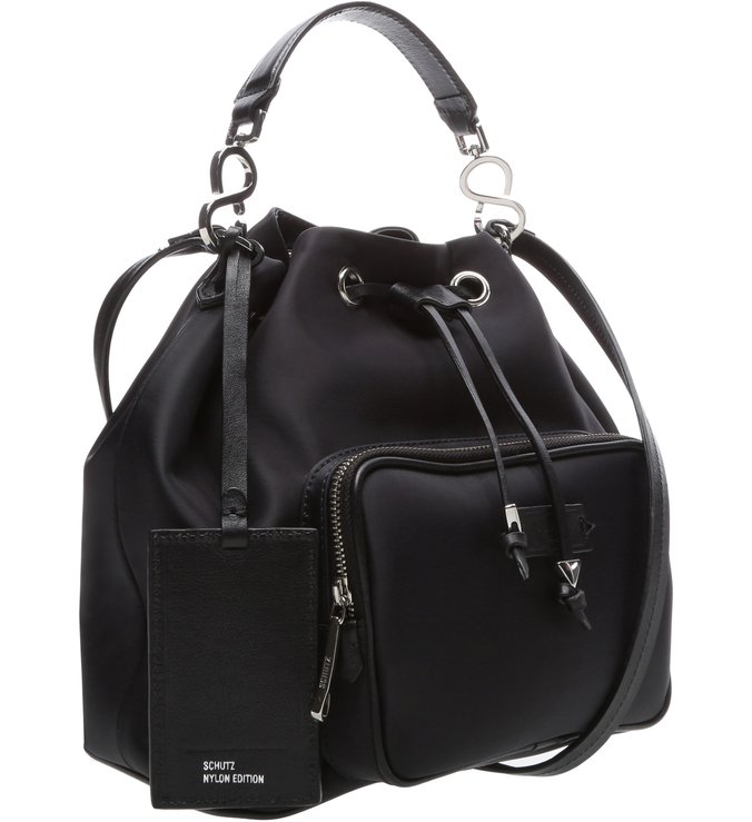 Bucket Bag Nylon Black Bucket Bag Nylon Black