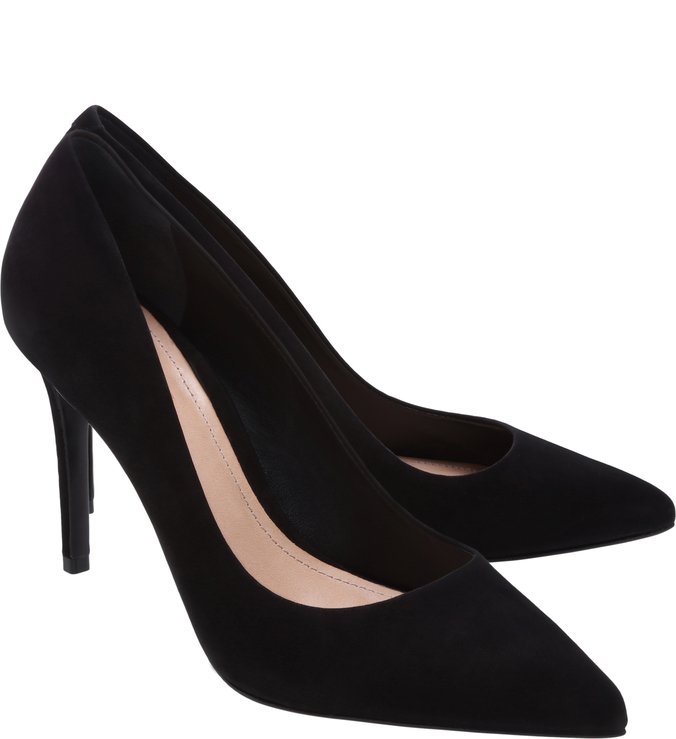 Classic Scarpin Nobuck Black Classic Scarpin Nobuck Black