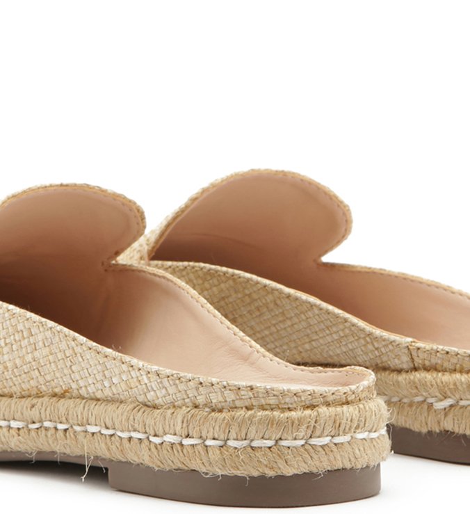FLAT MULE RÁFIA NEUTRAL FLAT MULE RÁFIA NEUTRAL