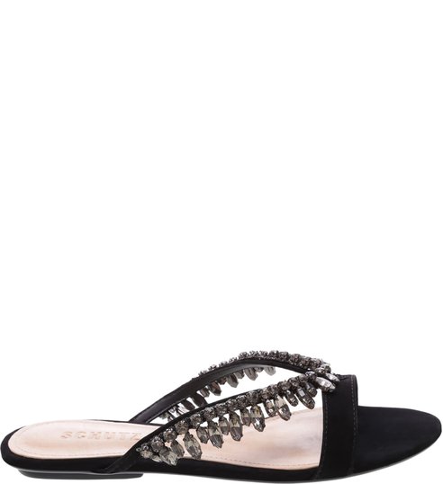 Flat Glam Nobuck Black Flat Glam Nobuck Black