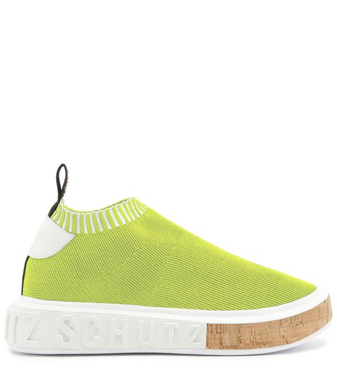 Sneaker It Schutz Bold Knit Neon Sneaker It Schutz Bold Knit Neon