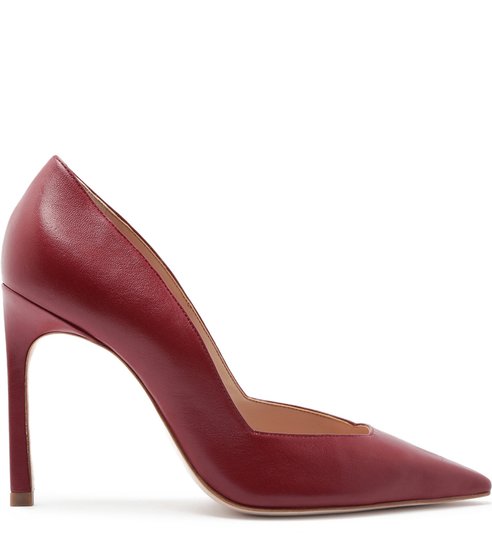 Scarpin Cut Brown Red Scarpin Cut Brown Red