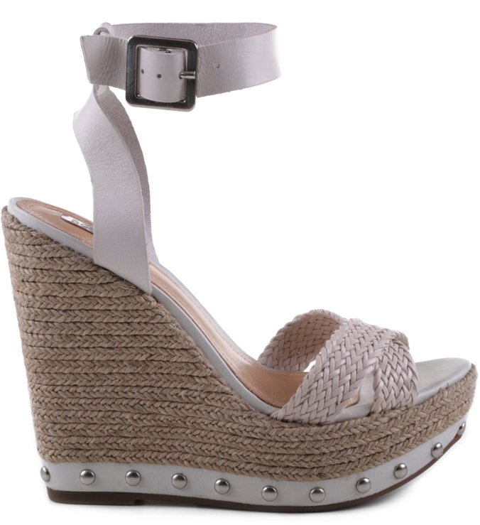Espadrille Ethnic Heel Pearl Schutz