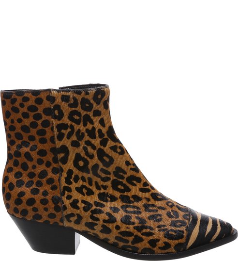 Bota New Western Animal Print Mix Bota New Western Animal Print Mix