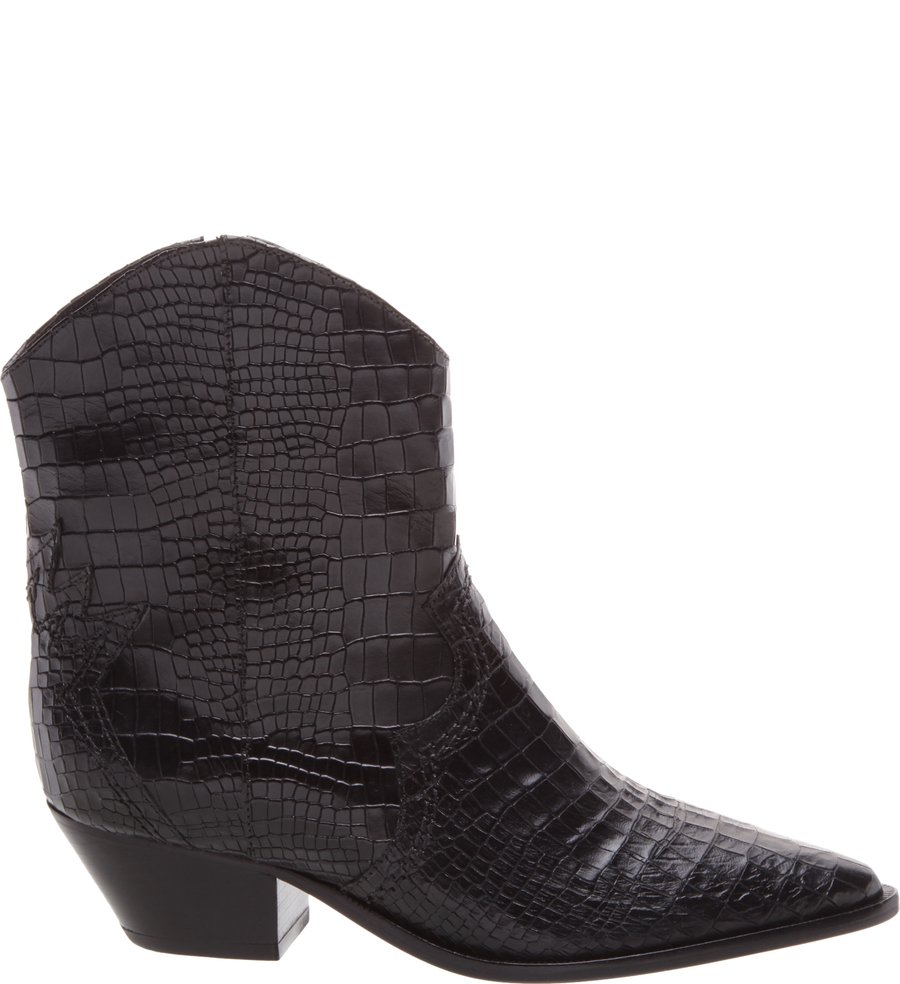 croco western boots