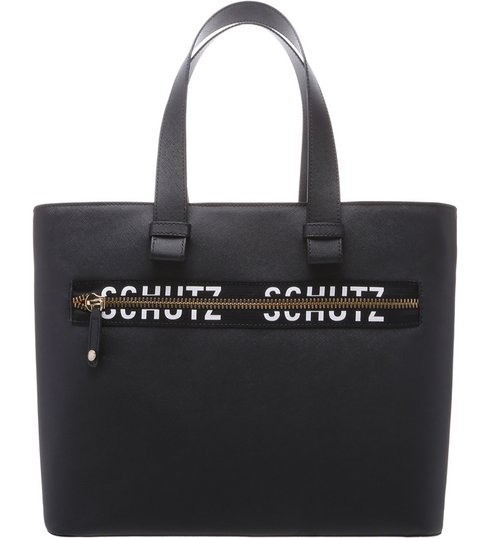 Shopping Bag Classic Schutz Black Shopping Bag Classic Schutz Black
