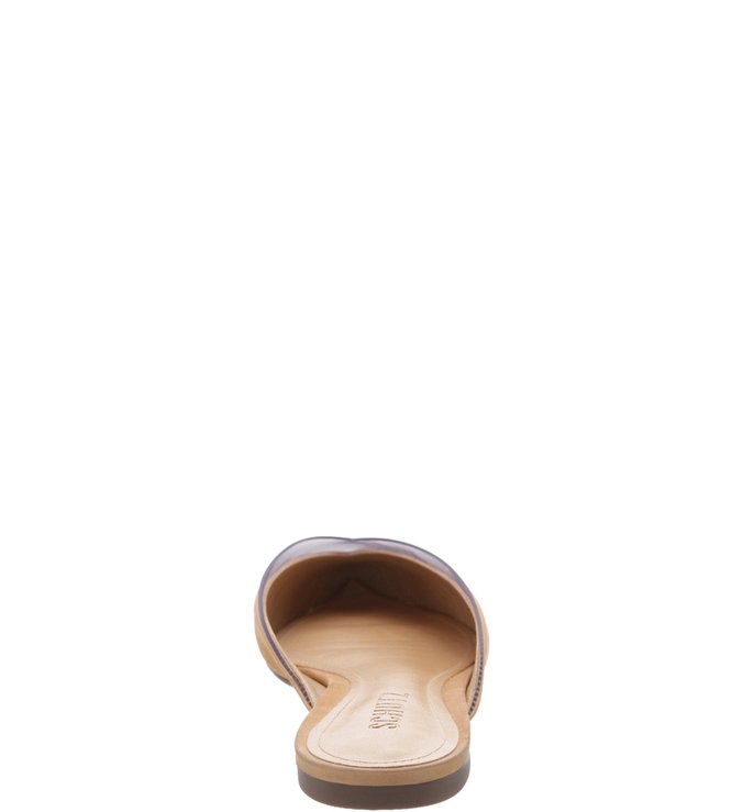 Flat Mule Crystal Neutral Flat Mule Crystal Neutral