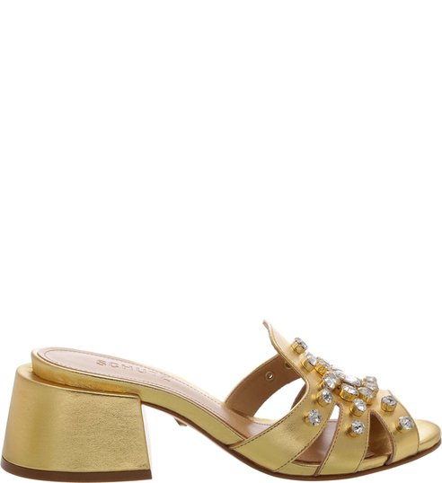Mule Chunky Glam Gold Mule Chunky Glam Gold