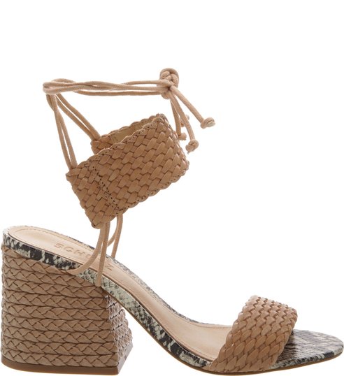 Sandália Block Heel Natural Honey Sandália Block Heel Natural Honey