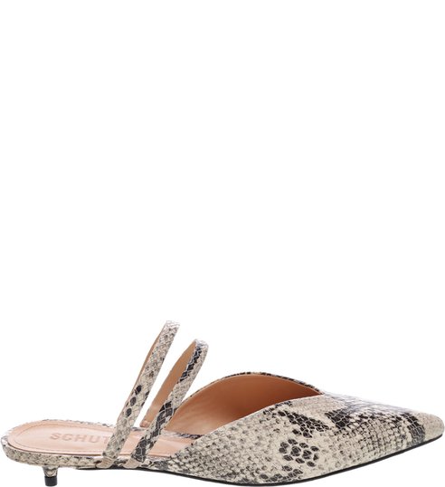 Mule Micro Heel Straps Python Mule Micro Heel Straps Python