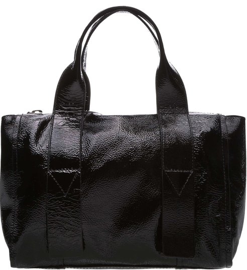 Maxxi Tote Verniz Black Maxxi Tote Verniz Black