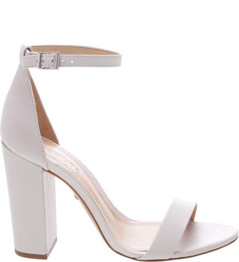 Sandália Gisele Salto Bloco Pearl Sandália Gisele Salto Bloco Pearl