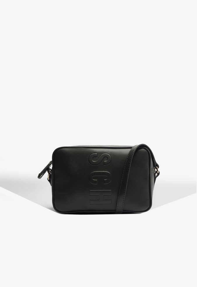 Bolsa Tiracolo Pequena Tassy Preta