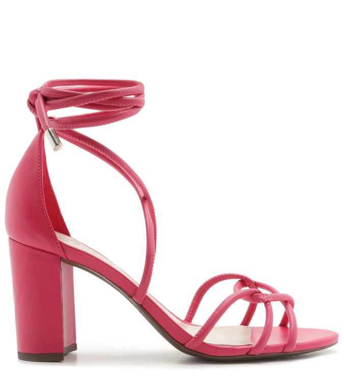 Sandália Strings Lace-up Pink Sandália Strings Lace-up Pink