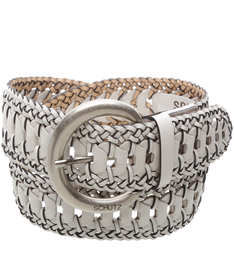 CINTO MÉDIO COURO PRATA