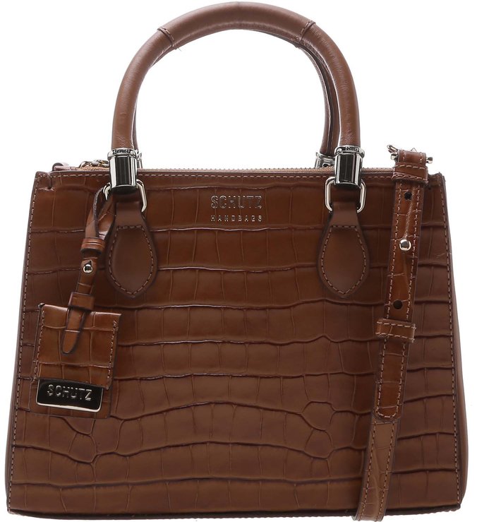 Mini Tote Lorena Croco Wood Mini Tote Lorena Croco Wood