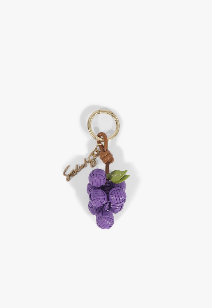Bag Charm Uva Fun Garden Bags Couro