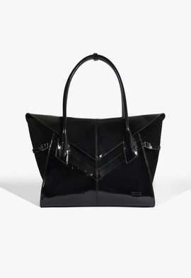 Bolsa Sinner Tote Grande Couro Preta