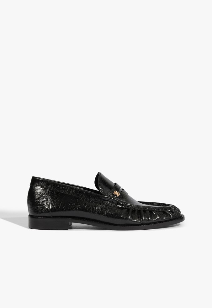 Mocassim Couro Preto