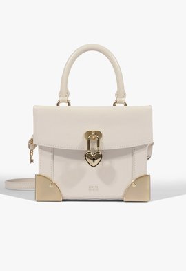 Bolsa Vanity Média Couro Branca