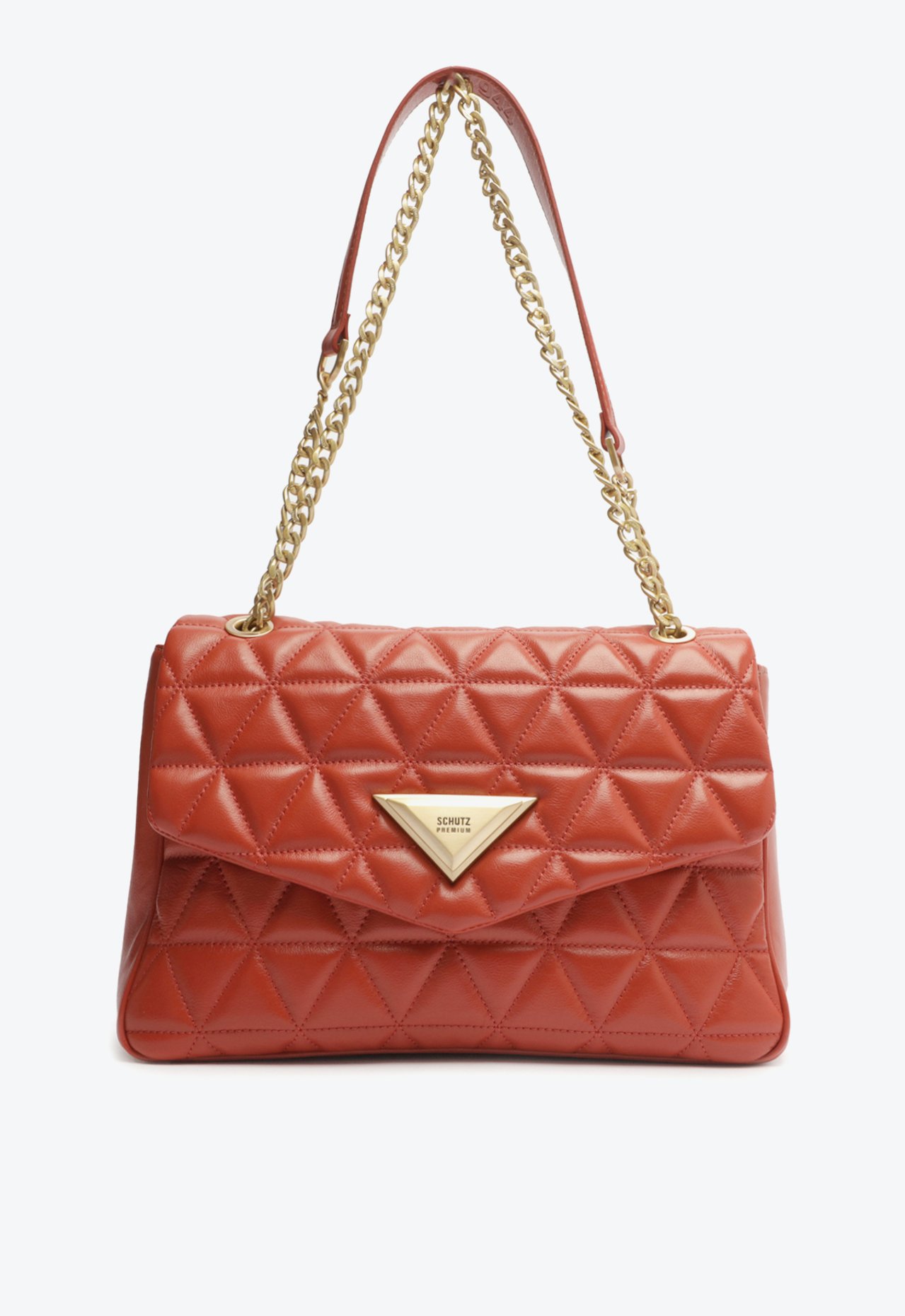 Bolsa Grande Tiracolo 944 Matelassê Vermelha | Schutz