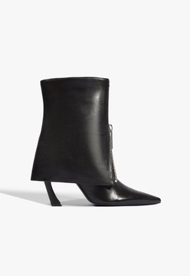 Bota Lexi Couro Preta